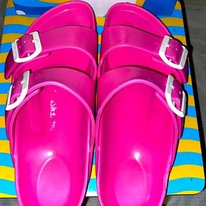 Pink Birkenstocks